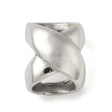 304 Stainless Steel Slide Charms STAS-Z147-08P-06-1