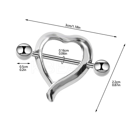 304 Stainless Steel Nipple Shield WG760B4-04-1