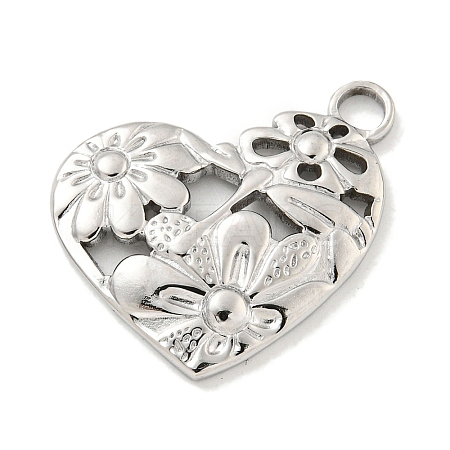 Non-Tarnish 304 Stainless Steel Pendants STAS-L278-036P-1