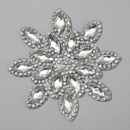 Hotfix Rhinestones LS-PATC-WH0001-48-1