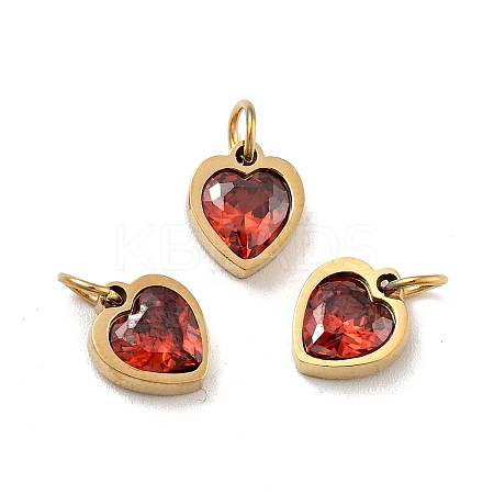 PVD Vacuum Plating 304 Stainless Steel Pendants STAS-D189-06G-07-1