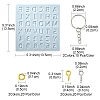 DIY Keychain Making Kits DIY-FS0004-84-4