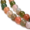 Natural Agate Beads Strands G-F814-A02-6mm-4