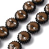Fuuny Baking Paint Glass Enamel Beads LAMP-Q045-01B-3