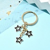 Star Alloy Enamel Keychain KEYC-YW00144-02-1