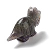 Natural Fluorite Carved Healing Rhinoceros Figurines DJEW-P016-01C-4
