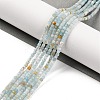 Natural Flower Amazonite Beads Strands X-G-F770-A03-02-1