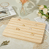 Rectangle Wood Earring Display Card Stands ODIS-WH20008-07B-3