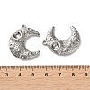 304 Stainless Steel Pendant Rhinestone Settings STAS-A124-03P-3