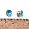 Cubic Zirconia Clip-on Earrings EJEW-L100-01P-01-5