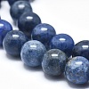 Natural Dumortierite Quartz Bead Strands X1-G-I224-01-6mm-3