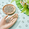 200Pcs CCB Plastic Bead Frames CCB-SC0001-19-3