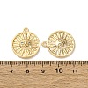 Brass Micro Pave Cubic Zirconia Pendants KK-D388-10G-3