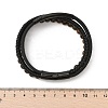 Braided Leather Multi-strand Bracelets for Men BJEW-Z081-16EB-5