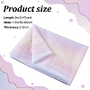 Rainbow Color Polyester Mesh Fabric DIY-WH0504-162B-2