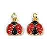 Brass Enamel Charms KK-I358-012G-1