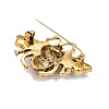 Bee Enamel Pin with Rhinestone & Resin Pearl LS-JEWB-A004-26AG-3