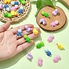 25Pcs 5 Styles Mini Tortoise & Duck Resin Display Decorations RESI-YW0001-61-5
