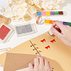 Wooden Stamps with Rubber DIY-WH0002-65B-3