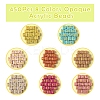 450Pcs 8 Colors Opaque Acrylic Beads OACR-FS0004-03-2