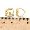 Hollow Heart Brass Micro Pave Clear Cubic Zirconia Hoop Earrings EJEW-D348-10G-3