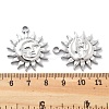 Anti-Tarnish 304 Stainless Steel Pendants STAS-R130-51P-3
