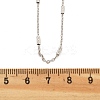 Brass Cable Chain Necklaces for Women NJEW-D302-19P-5
