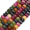 Faceted Dyed Natural White Jade Beads Strands GG-CBAE966-01B-A-2