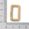 Rack Plating Brass Micro Pave Cubic Zirconia Sping Gate Rings KK-NH0002-16G-02-3