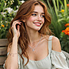 DIY Iron Chains Necklaces Making Kits DIY-TA0013-17-8