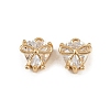 Brass Micro Pave Cubic Zirconia Pendants KK-K407-12G-1