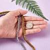 2 Strands 2 Colors Electroplate Non-magnetic Synthetic Hematite Beads Spacers Strands G-TA0001-28-7