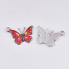 Printed Alloy Pendants PALLOY-R111-14D-2
