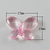 Transparent Acrylic Beads TACR-R13-4-1