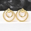 201 Stainless Steel Earrings LS-EJEW-Q026-02G-B-1
