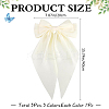 Cloth Big Bowknot Hair Barrettes AJEW-CP0008-41A-01-2