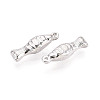 304 Stainless Steel Fish Charms STAS-T069-05P-2