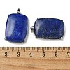 Natural Lapis Lazuli Pendants G-Z070-01P-03-3