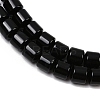 Natural Black Agate(Dyed & Heated) Beads Strands G-G275-D15-10x10mm-4