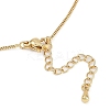 Brass Round Ball Bib Necklaces for Women NJEW-U015-03G-3