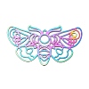 201 Stainless Steel Pendants STAS-B051-02RC-04-1