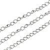 Non-Tarnish 304 Stainless Steel Curb Chains X-CHS-R005-100m-01-1