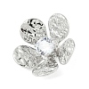 Brass Micro Pave Cubic Zirconia Pendants KK-M326-09P-2