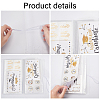 Rectangle Plastic Sticker Storage Albums AJEW-WH0419-40B-4