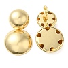 Brass Stud Earrings for Women EJEW-B057-06G-1