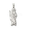304 Stainless Steel Pendants STAS-Q343-05A-P-1