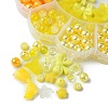 DIY Round Bowknot Flower Acrylic Beads Bracelets Jewelry Kits DIY-FS0006-27-3