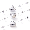 Christmas Tree Heart & Ball Beaded Garland CHAC-H100-03-3