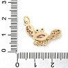 Rack Plating Brass Micro Pave Cubic Zirconia Pendants X-KK-P241-08G-3