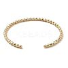 Ion Plating(IP) 304 Stainless Steel Cuff Bangles for Women BJEW-Z078-08G-3